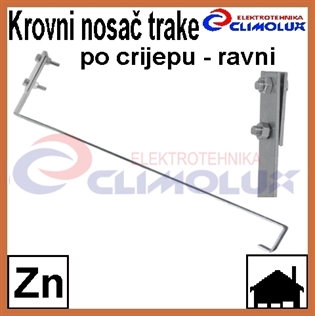 Krovni nosač pocinčane trake po crijepu - ravni